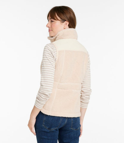 Women's Bean's Sherpa Fleece Vest - US 9194