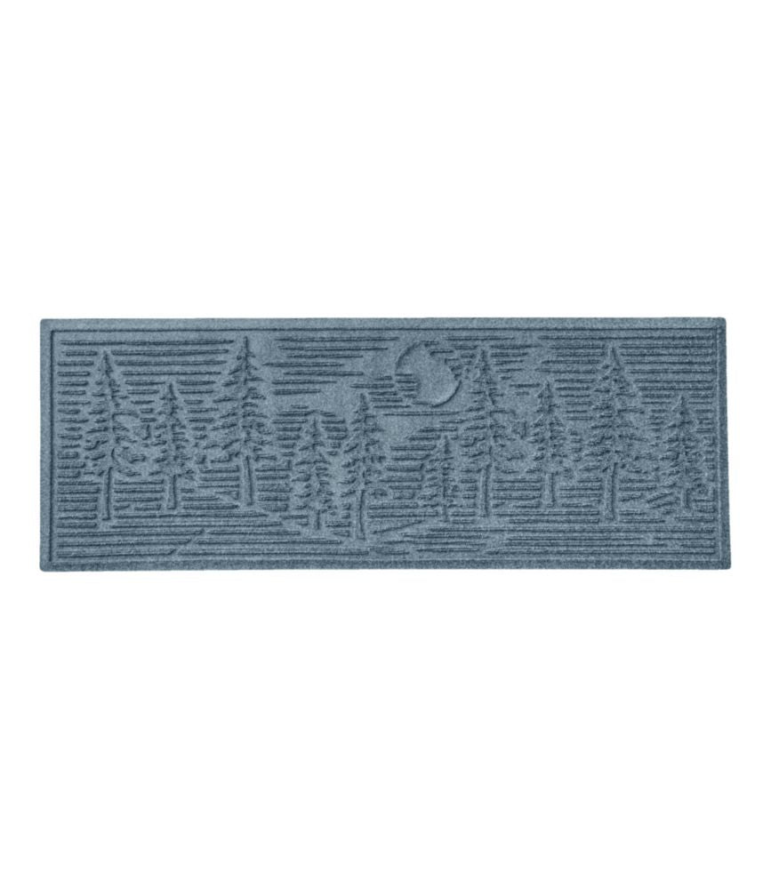 Everyspace Recycled Waterhog Wide Doormat, Pine Trees - US 6258