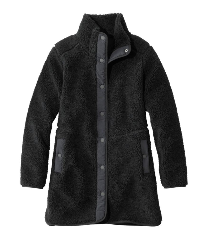 Women's Bean's Sherpa Fleece Coat - US 3367