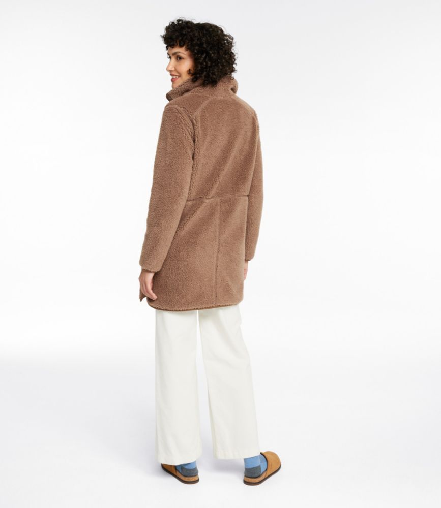 Women's Bean's Sherpa Fleece Coat - US 8995