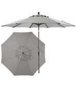 Weather-Resistant 9' Market Umbrella, Push Button - US 7876