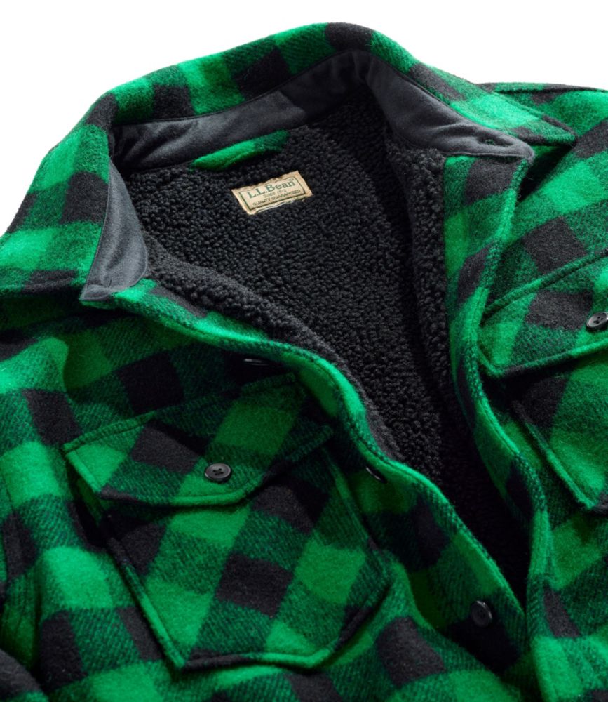 Men's Maine Guide Sherpa Lined Wool Shirt - US 2649