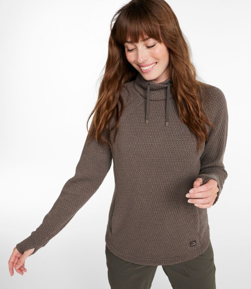 Women's Ridgeknit Crossneck Pullover - US 7556