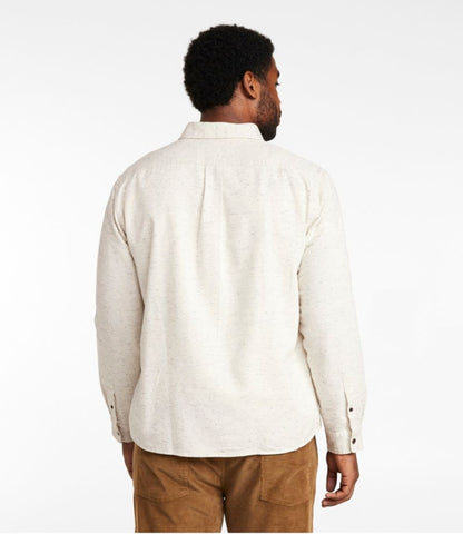 Men's Signature Donegal Woven Shirt, Long-Sleeve - US 1272