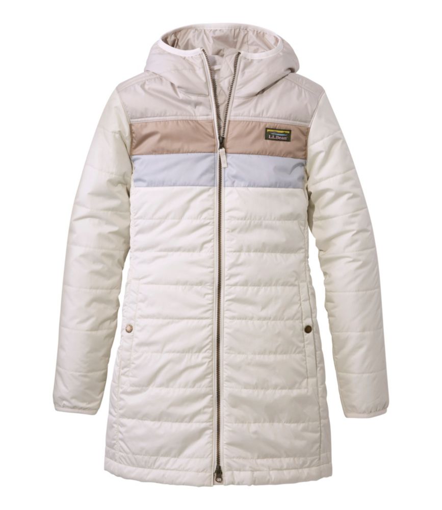 Women's Mountain Classic Puffer Coat, Colorblock - US 6043
