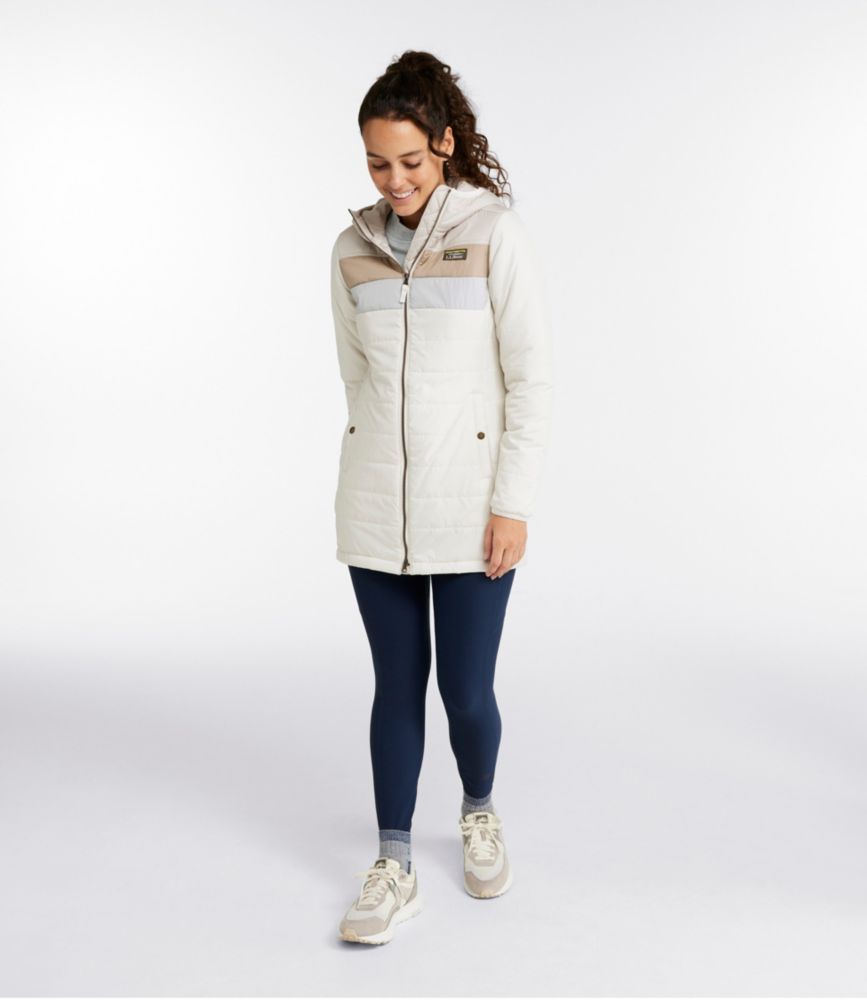 Women's Mountain Classic Puffer Coat, Colorblock - US 6043