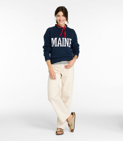 Women's Signature Original Cotton Sweater, Rollneck Novelty - US 2617