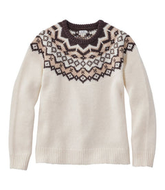 Cream Fair Isle