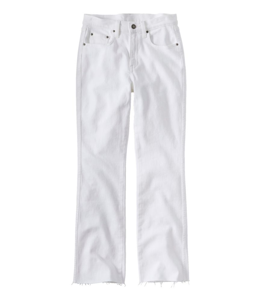 Women's L.L.Bean Everyday Stretch Jeans, High-Rise Mini Bootcut Ankle - US 5258