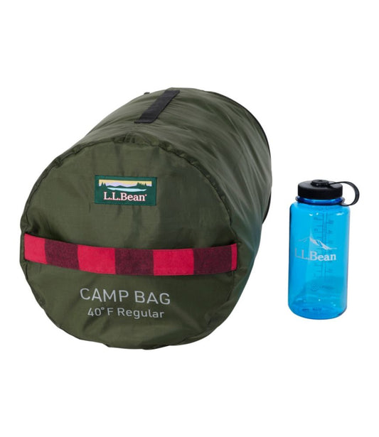 L.L.Bean Flannel Lined Camp Sleeping Bag, 40° - US 6211