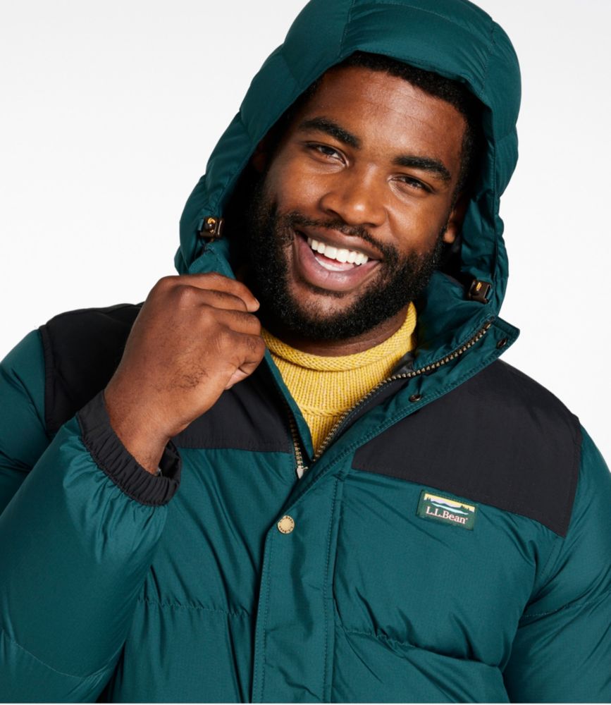 Men's Mountain Classic Down Parka, Colorblock - US 5664