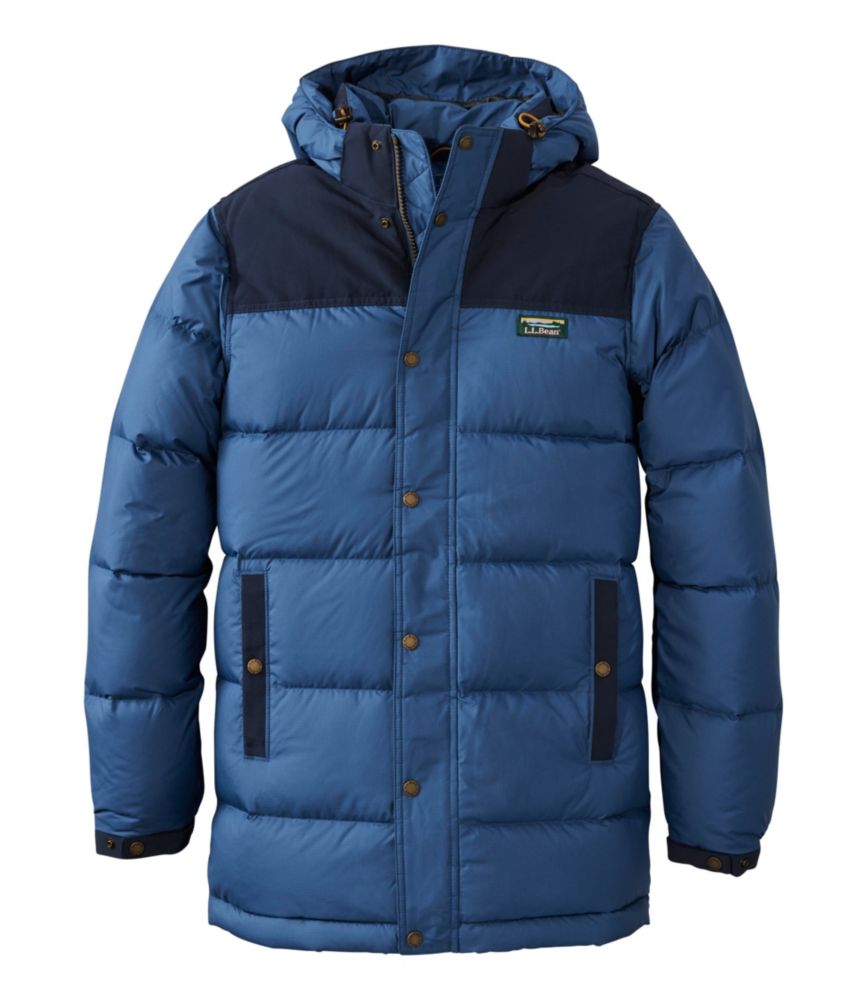Men's Mountain Classic Down Parka, Colorblock - US 3609