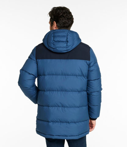 Men's Mountain Classic Down Parka, Colorblock - US 3609