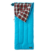 Kids' L.L.Bean Flannel Lined Camp Sleeping Bag, 40° - US 0458
