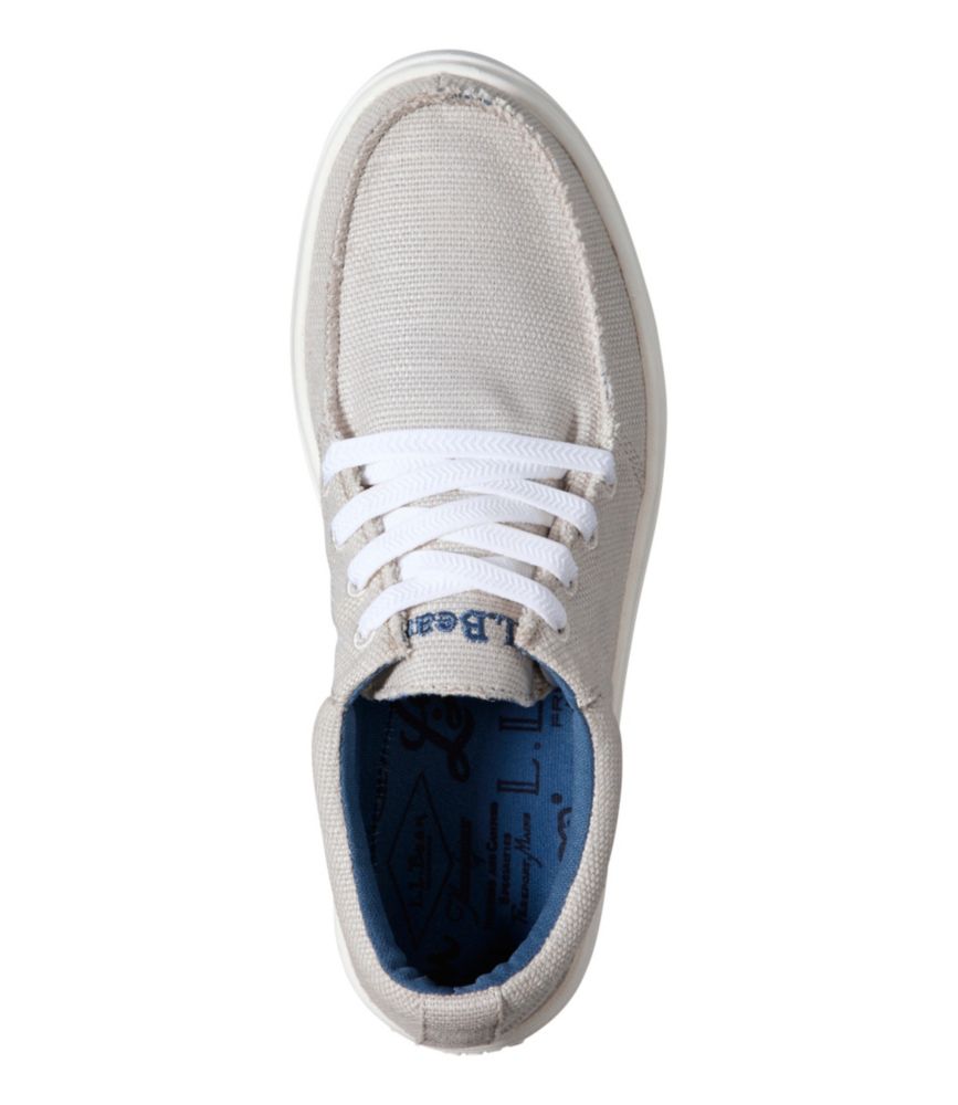 Women's Higgins Beach 4-Eye Lace-Up Shoes, Canvas - US 4298