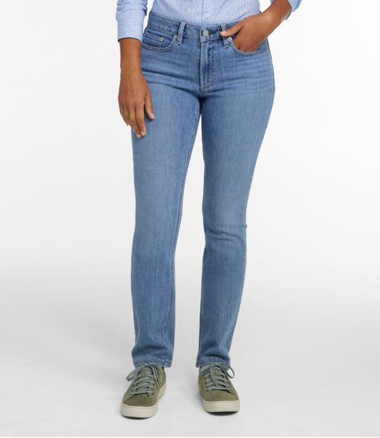 Women's BeanFlex® Jeans, Mid-Rise Straight-Leg - US 6620