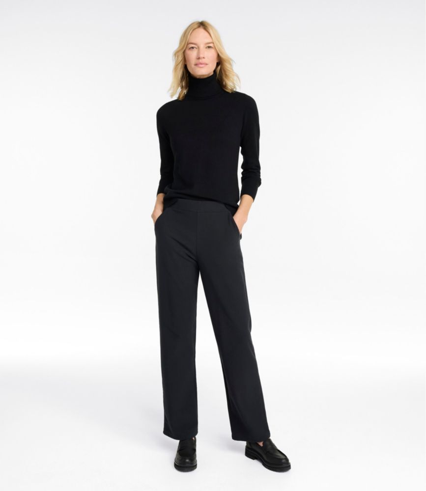 Women's Perfect Fit Pants, Fleece-Backed Straight-Leg - US 4428