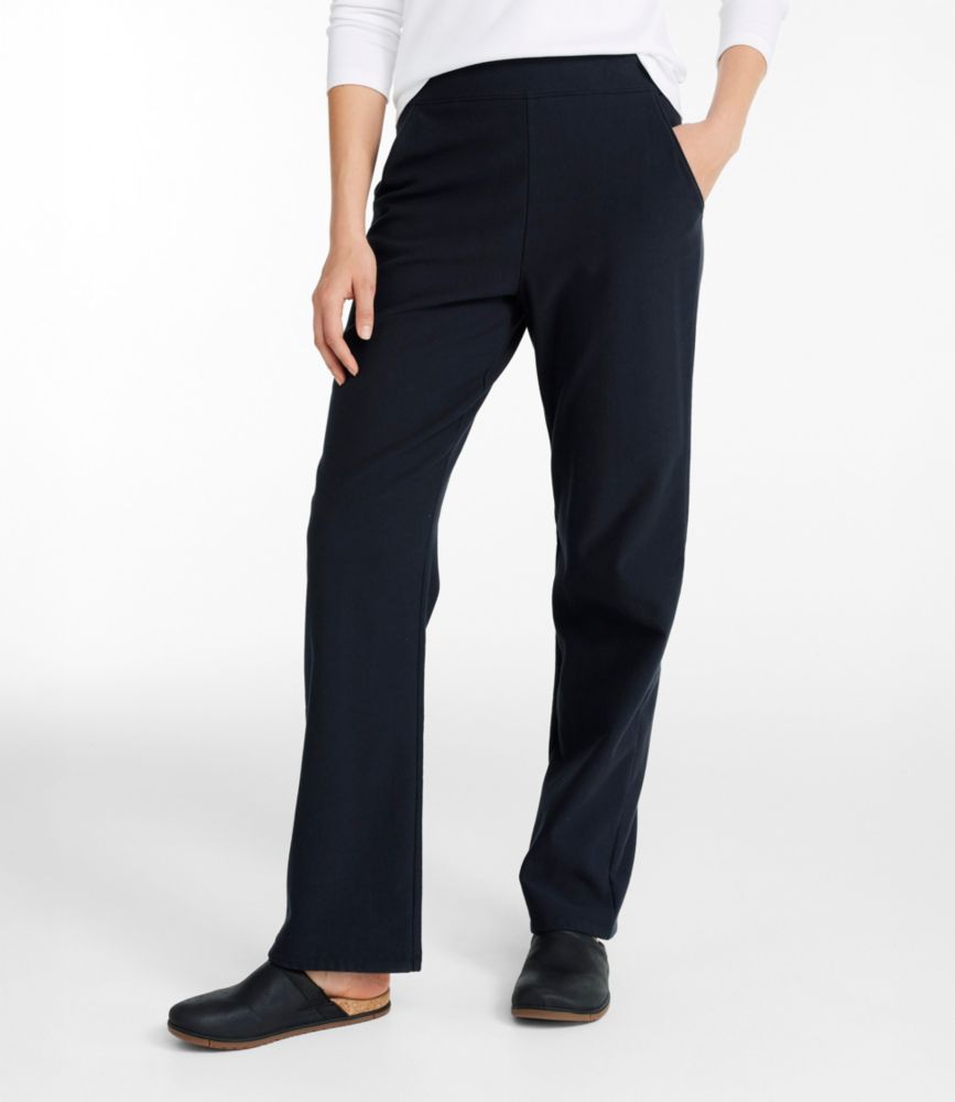 Women's Perfect Fit Pants, Fleece-Backed Straight-Leg - US 4428