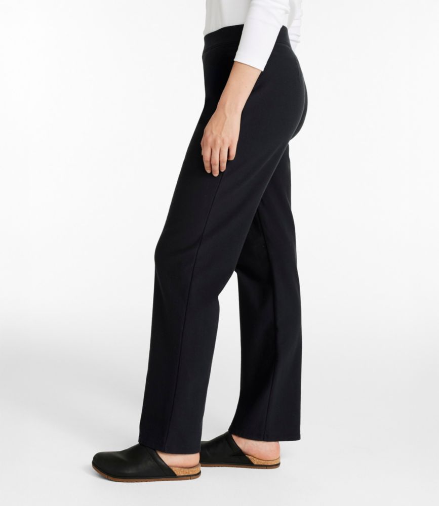 Women's Perfect Fit Pants, Fleece-Backed Straight-Leg - US 4428