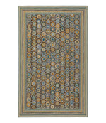 Bean's Wool Hooked Rug, Coins - US 2957