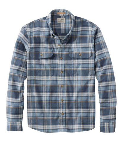 Men's Stonecoast Hemp Shirt, Long-Sleeve, Slightly Fitted Untucked Fit - US 6373