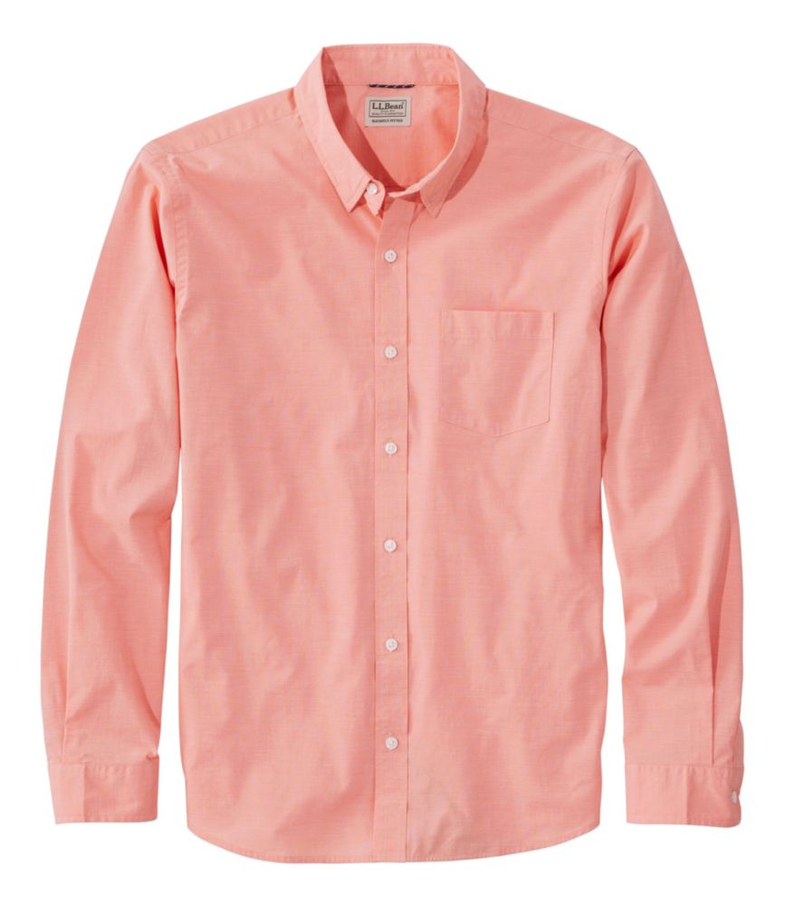 Men's Comfort Stretch Performance® Shirt, Long-Sleeve, Slightly Fitted Untucked Fit - US 6023