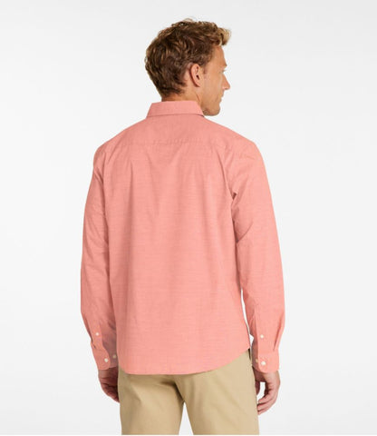 Men's Comfort Stretch Performance® Shirt, Long-Sleeve, Slightly Fitted Untucked Fit - US 6023
