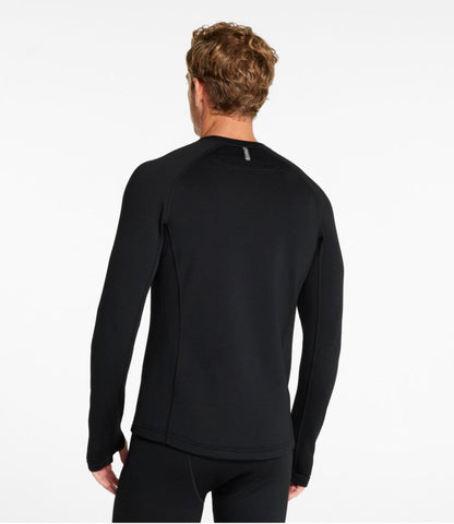Men's L.L.Bean Heavyweight Base Layer Crew Top - US 4881