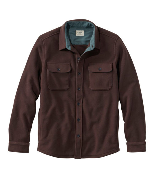 Men's Bean's Mariner Fleece Shirt - US 0389