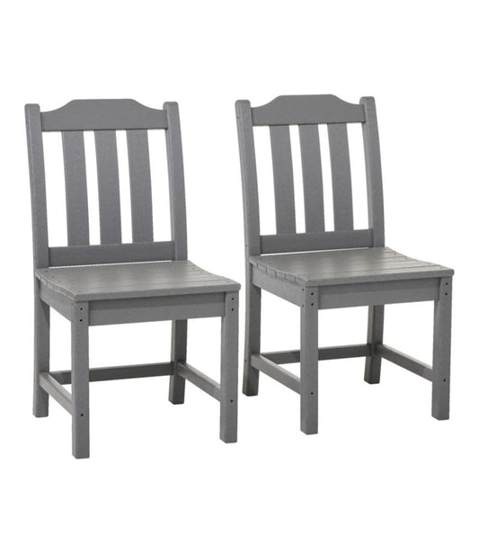 All-Weather Armless Chair, Set of Two - US 2221