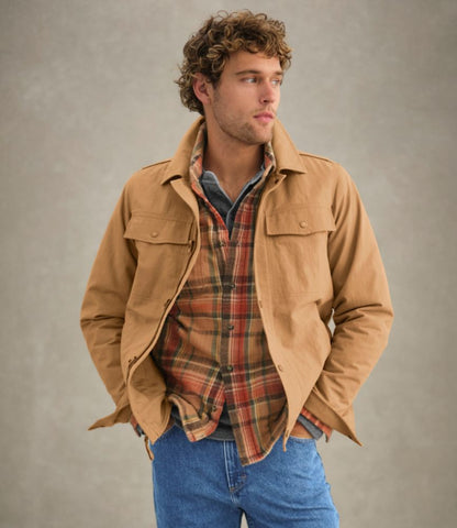 Men's Bean's Insulated Utility Jacket - US 9866