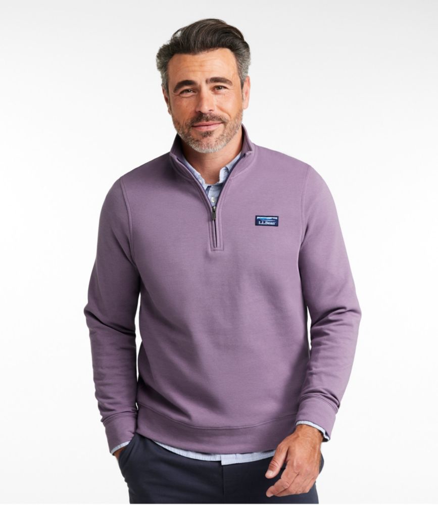 Men's Comfort Stretch Performance® Piqué, Quarter-Zip Pullover - US 4019