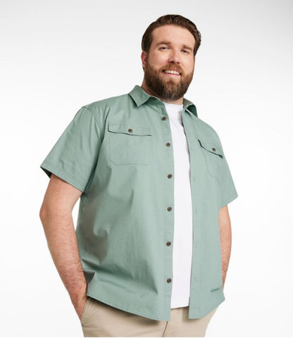 Men's Riverton Ripstop Shirt, Short-Sleeve, Traditional Untucked Fit - US 4790