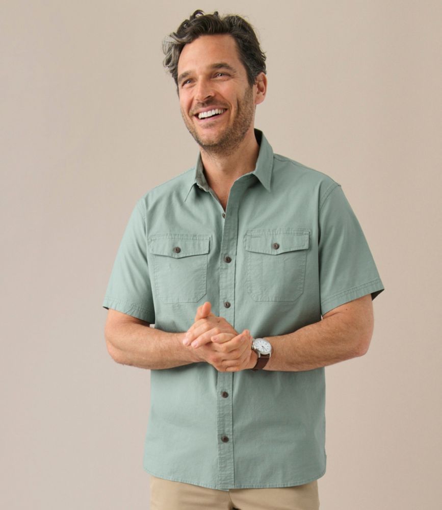 Men's Riverton Ripstop Shirt, Short-Sleeve, Traditional Untucked Fit - US 4790