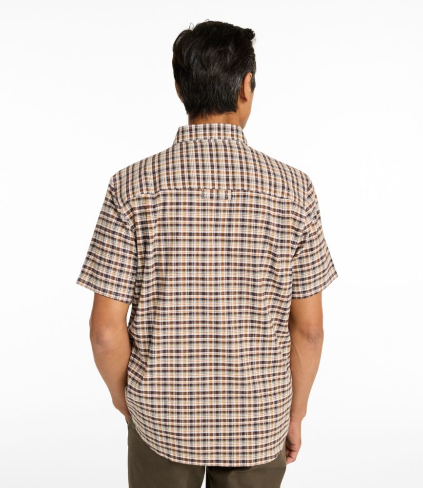 Men's Stonecoast Hemp Shirt, Short-Sleeve, Slightly Fitted Untucked Fit - US 3233