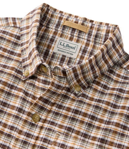 Men's Stonecoast Hemp Shirt, Short-Sleeve, Slightly Fitted Untucked Fit - US 3233