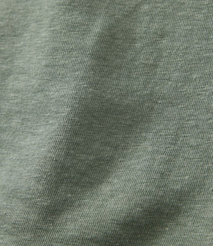 Women's Lakeside Linen/Cotton Tee, Three-Quarter-Sleeve Splitneck Polo - US 7941