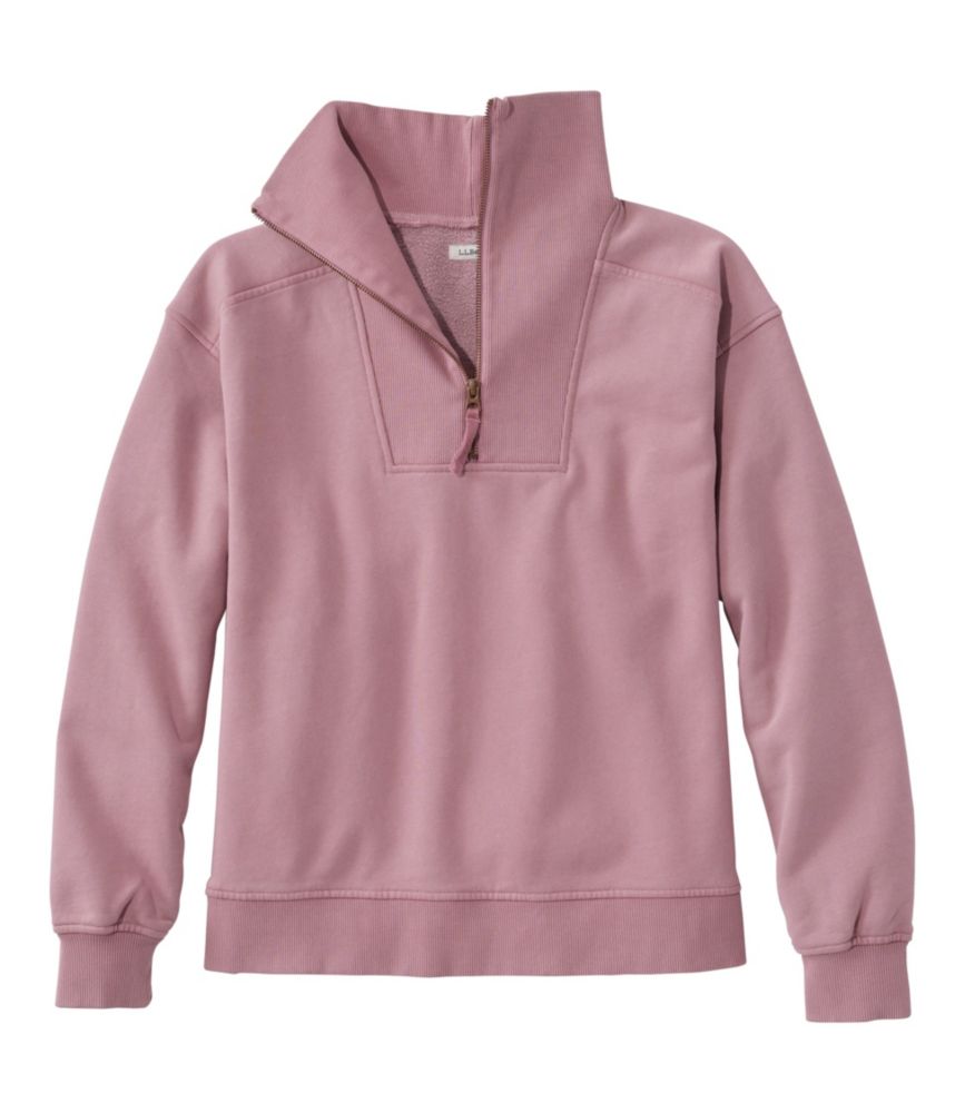 Women's Sunwashed Sweats, Quarter-Zip - US 3579