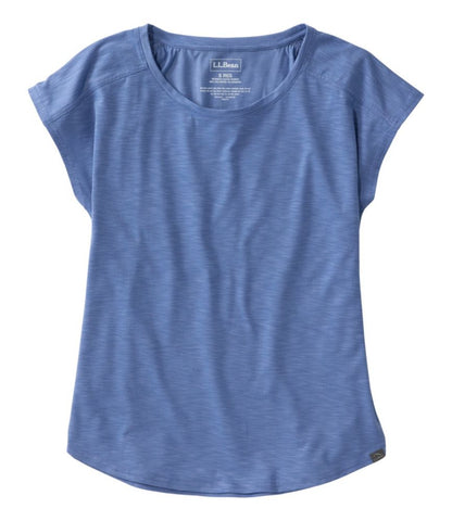 Women's Streamside Tee, Short-Sleeve Ruched Crew - US 4259