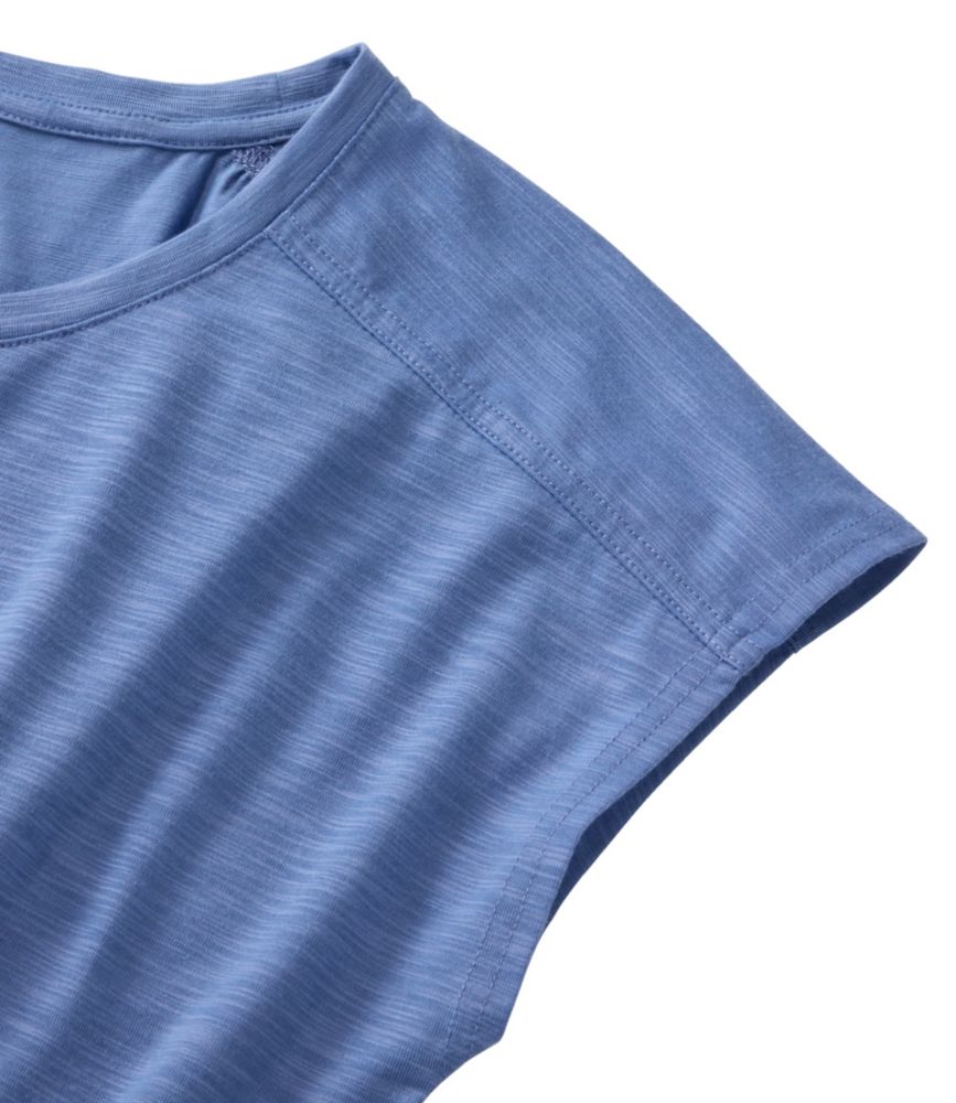 Women's Streamside Tee, Short-Sleeve Ruched Crew - US 4259