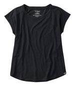 Women's Streamside Tee, Short-Sleeve Ruched Crew - US 0344