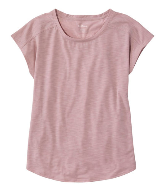 Women's Streamside Tee, Short-Sleeve Ruched Crew - US 9471