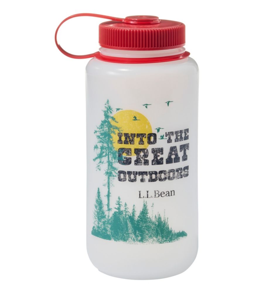 Nalgene Ultralite Wide Mouth Water Bottle with L.L.Bean Print, 32 oz. - US 4105