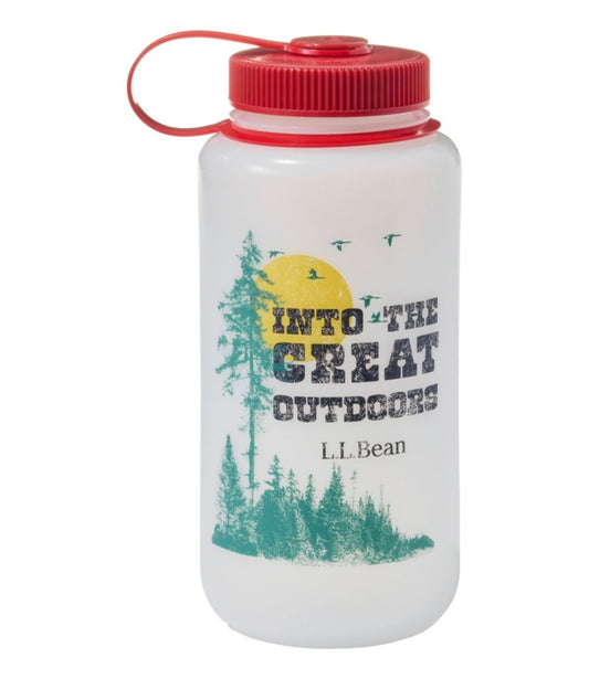 Nalgene Ultralite Wide Mouth Water Bottle with L.L.Bean Print, 32 oz. - US 4105