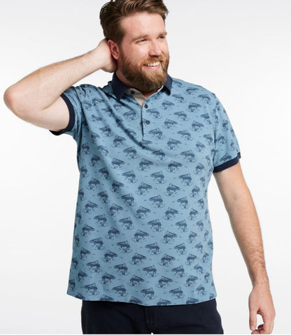 Men's Casco Bay Rugged Polo, Short-Sleeve, Print - US 2003