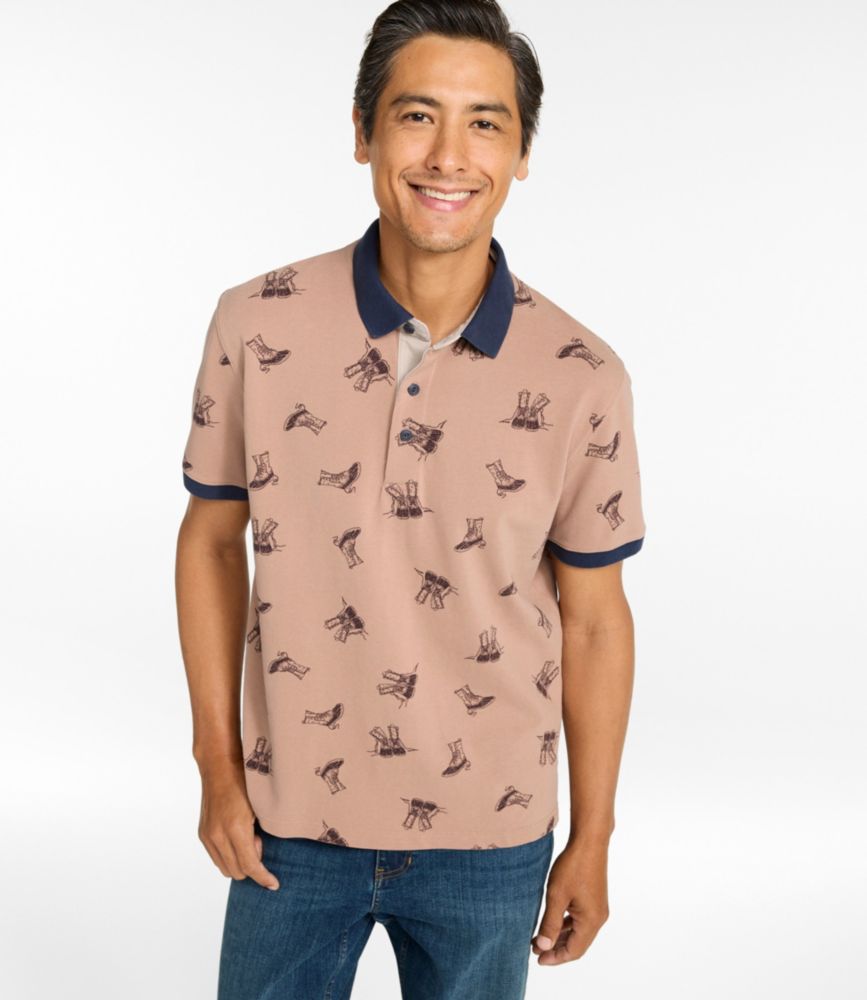 Men's Casco Bay Rugged Polo, Short-Sleeve, Print - US 6264