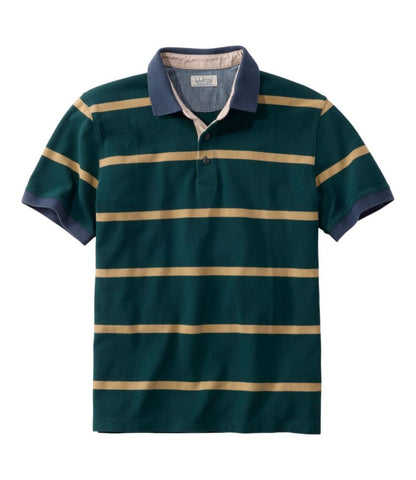 Men's Casco Bay Rugged Polo, Short-Sleeve, Stripe - US 8132