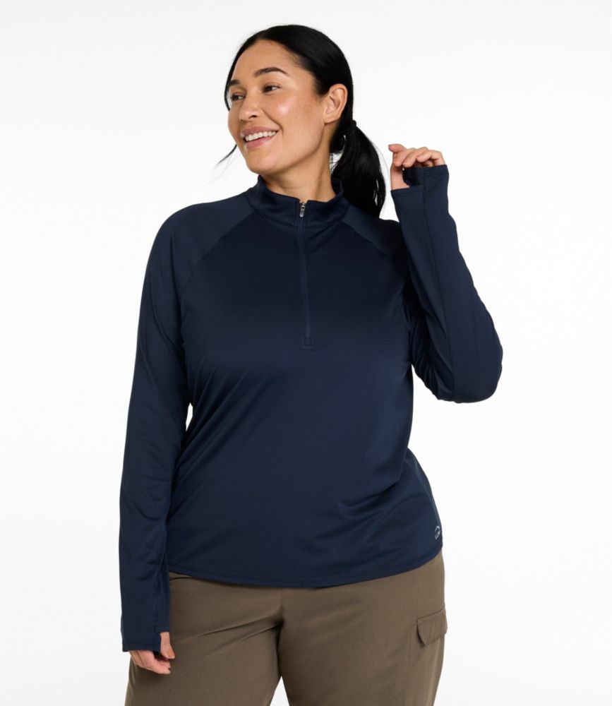 Women's Access Trail Pullover, Long-Sleeve Quarter-Zip - US 5050