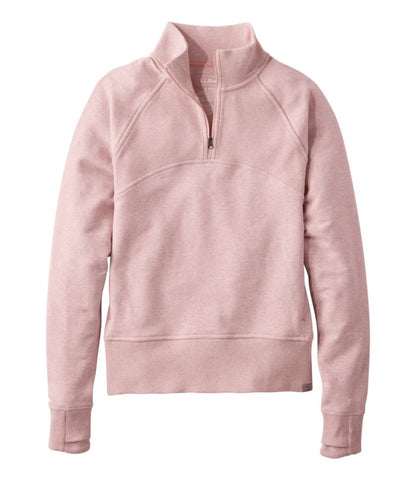 Women's L.L.Bean Cozy Pullover, Quarter-Zip - US 4462