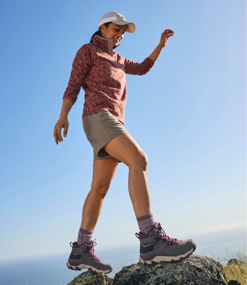 Women's Trail Model X Waterproof Hiking Boots, Leather - US 1306